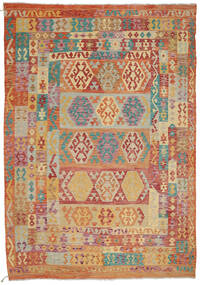 207X297 Kilim Afghan Old Style Rug Oriental (Wool, Afghanistan) Carpetvista