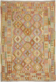  Kilim Afghan Old Style Rug 208X295 Wool Carpetvista