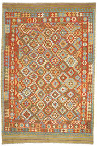  204X298 Kilim Afghan Old Style Alfombra Lana, Carpetvista