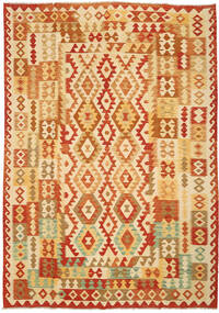  212X298 Kilim Afghan Old Style Tapis Laine, Carpetvista