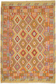 202X300 Kelim Afghan Old Style Matta Orientalisk (Ull, Afghanistan) Carpetvista