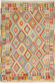 Kilim Afghan Old Style Rug 204X300 Wool, Afghanistan Carpetvista