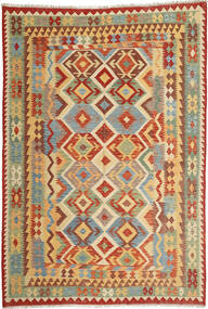  201X296 Kilim Afghan Old Style Tapis Laine, Carpetvista