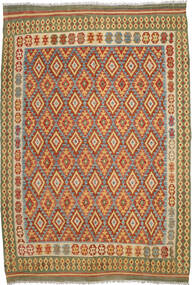  207X294 Kelim Afghan Old Style Teppe Afghanistan Carpetvista