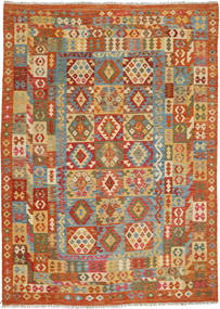  205X288 Kelim Afghan Old Stil Teppich Wolle, Carpetvista