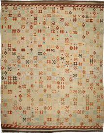 Kelim Afghan Old Stil Teppich 298X384 Großer Wolle, Afghanistan Carpetvista