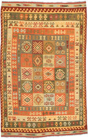  196X305 Kelim Afghan Old Stil Teppich Afghanistan Carpetvista