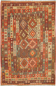  Kilim Afghan Old Style Rug 202X302 Wool Carpetvista