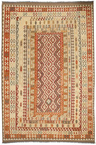  208X312 Kilim Afghan Old Style Tapis Laine, Carpetvista