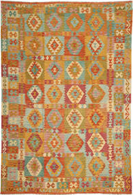  208X305 Kelim Afghan Old Stil Teppich Afghanistan Carpetvista