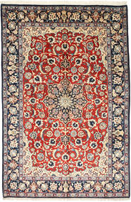  Orientalischer Isfahan Teppich 207X311 Wolle, Persien/Iran Carpetvista