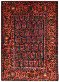 Nahavand Teppich 141X200 Wolle, Persien/Iran Carpetvista