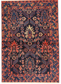 102X145 Nahavand Rug Oriental (Wool, Persia/Iran) Carpetvista