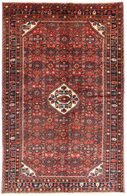  146X229 Medallion Small Hosseinabad Rug Wool, Carpetvista