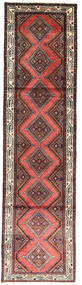 Hamadan Teppich 76X293 Läufer Wolle, Persien/Iran Carpetvista