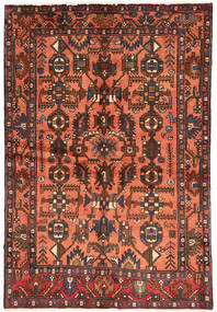 Nahavand Teppich 135X201 Wolle, Persien/Iran Carpetvista