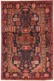 Nahavand Teppich 126X206 Wolle, Persien/Iran Carpetvista