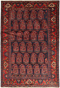 Nahavand Teppich 136X202 Wolle, Persien/Iran Carpetvista