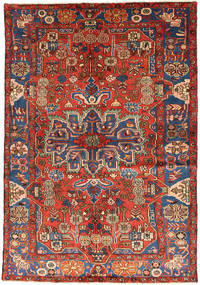 Nahavand Teppich 136X203 Wolle, Persien/Iran Carpetvista