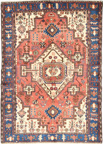  Orientalischer Nahavand Teppich 142X204 Wolle, Persien/Iran Carpetvista