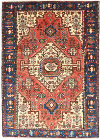 133X195 Nahavand Teppich Orientalischer (Wolle, Persien/Iran) Carpetvista