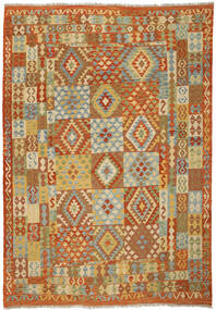 200X300 Kilim Afghan Old Style Rug Oriental (Wool, Afghanistan) Carpetvista
