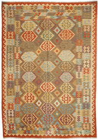  204X294 Kilim Afghan Old Style Rug Afghanistan Carpetvista