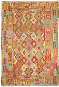 211X313 Kilim Afghan Old Style Rug Oriental (Wool, Afghanistan) Carpetvista
