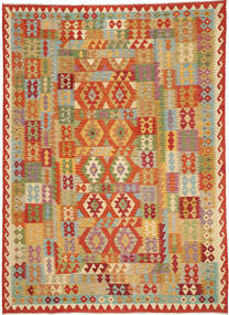  204X294 Kilim Afghan Old Style Rug Wool, Carpetvista