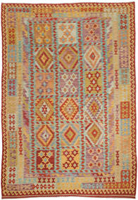 210X309 Kelim Afghan Old Stil Teppich Wolle, Carpetvista