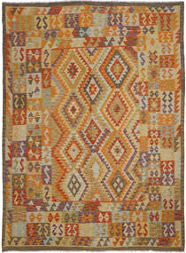  210X294 Kilim Afghan Old Style Rug Wool, Carpetvista
