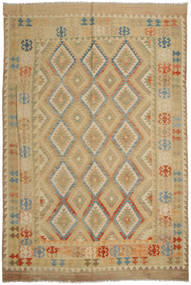  Kilim Afghan Old Style Tapis 200X300 De Laine Carpetvista