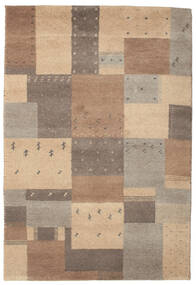  123X181 Klein Gabbeh Indisch Teppich Wolle, Carpetvista