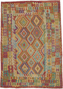  200X286 Kelim Afghan Old Stil Teppich Afghanistan Carpetvista