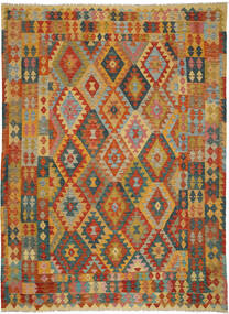 212X292 Kilim Afghan Old Style Rug Oriental (Wool, Afghanistan) Carpetvista