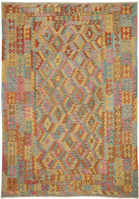  208X301 Kilim Afghan Old Style Rug Afghanistan Carpetvista