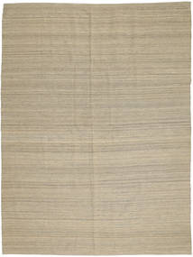 Kelim Modern Teppich 204X280 Orange/Beige Wolle, Afghanistan Carpetvista