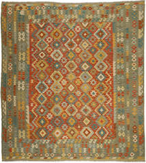  260X280 Grand Kilim Afghan Old Style Tapis Laine, Carpetvista