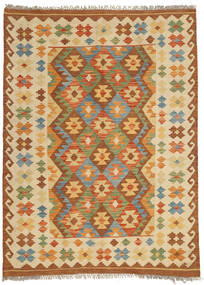  Kilim Afghan Old Style Rug 159X210 Wool Small Carpetvista