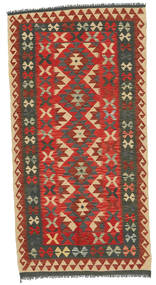  102X205 Small Kilim Afghan Old Style Rug Wool, Carpetvista