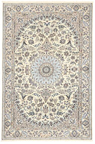 112X177 絨毯 ナイン 6La 署名: Akhavan オリエンタル (ウール, ペルシャ/イラン) Carpetvista