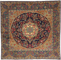  205X205 Kerman Lavar Teppich Quadratisch Persien/Iran Carpetvista
