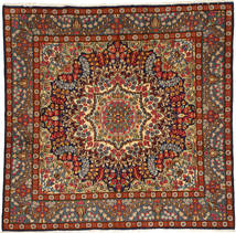 Kerman Lavar Teppich 190X193 Quadratisch Wolle, Persien/Iran Carpetvista