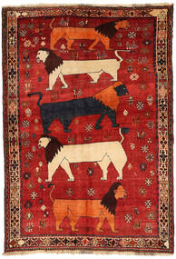  Qashqai Fine Rug 141X206 Persian Wool Small Carpetvista
