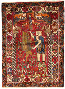 Ghashghai Fine Tappeto 110X154 Persiano Di Lana Rosso/Marrone Piccolo Carpetvista