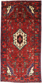 Hamadan Teppich 131X270 Wolle, Persien/Iran Carpetvista