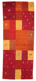 79X198 Gabbeh Indisch Teppich Moderner Läufer (Wolle, Indien) Carpetvista