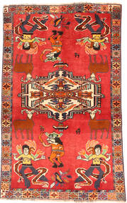 128X203 Ghashghai Fine Teppich Orientalischer (Wolle, Persien/Iran) Carpetvista