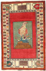 119X188 Ghashghai Fine Tæppe Orientalsk (Uld, Persien/Iran) Carpetvista