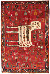 125X196 Qashqai Fine Rug Oriental (Wool, Persia/Iran) Carpetvista